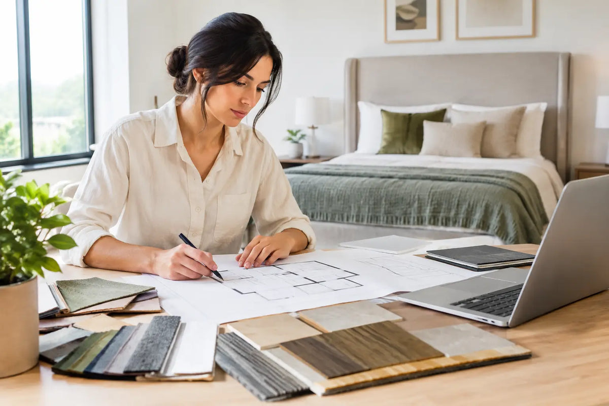 Interior Designer Bedroom Project Planning
