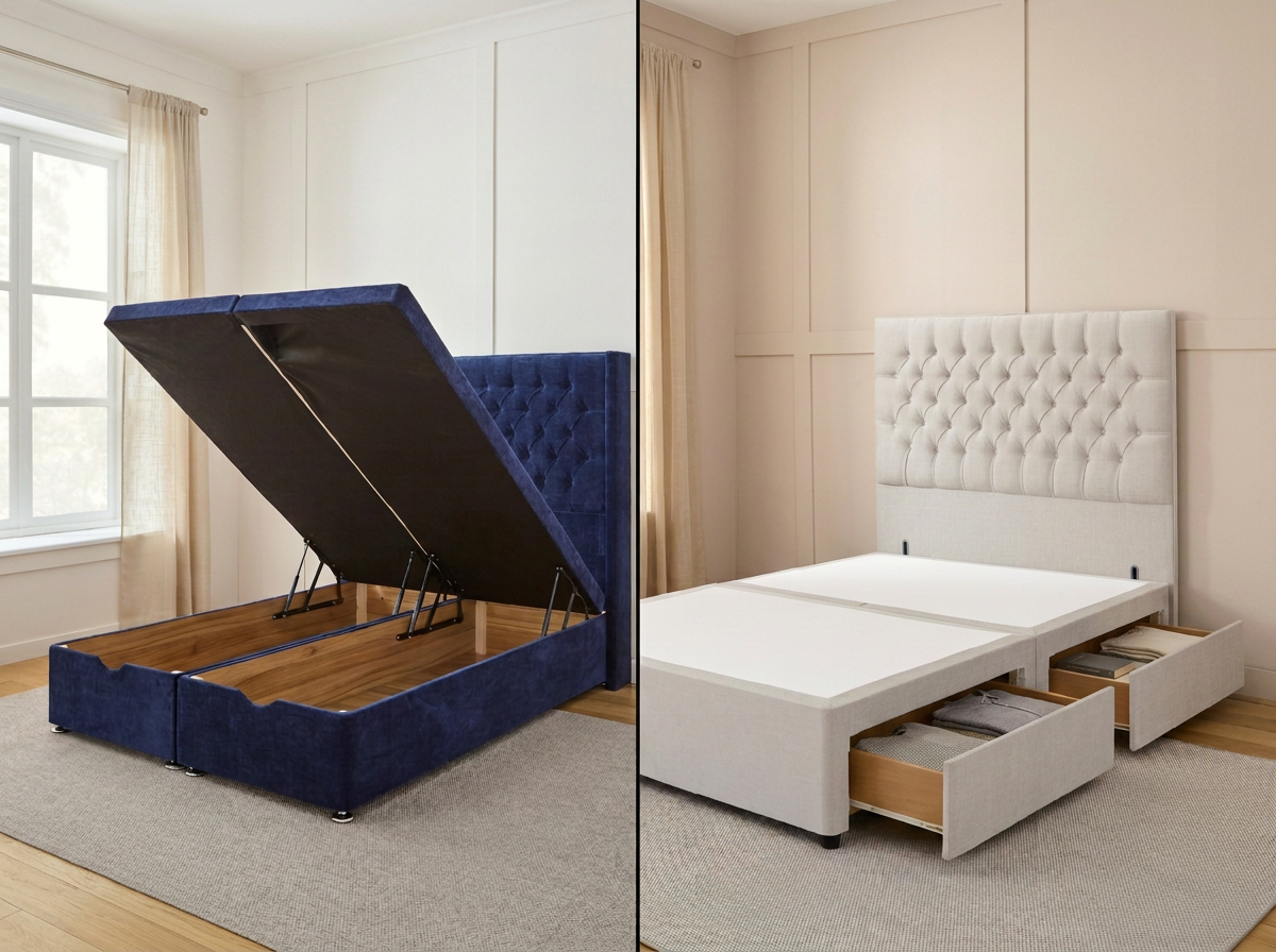 Ottoman vs. Drawer Divans: Which Storage Bed Is Right for You?