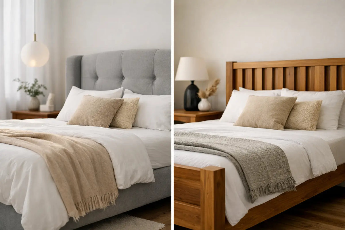 Upholstered Bed Versus Wooden Frame: Which Suits You?