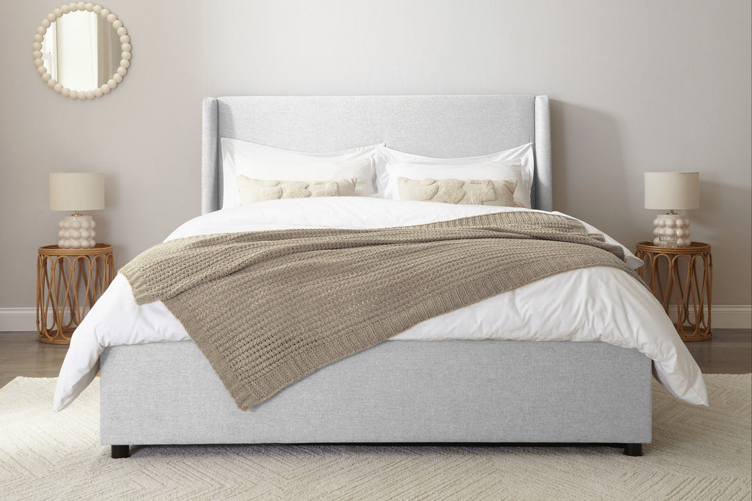 Bali Upholstered Ottoman Bed Frame
