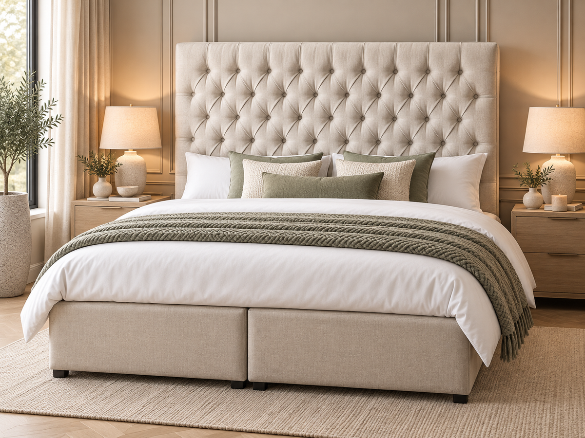 Chesterfield Buttoned Headboard