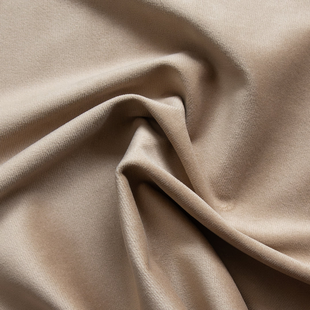 Beige Plush Velvet