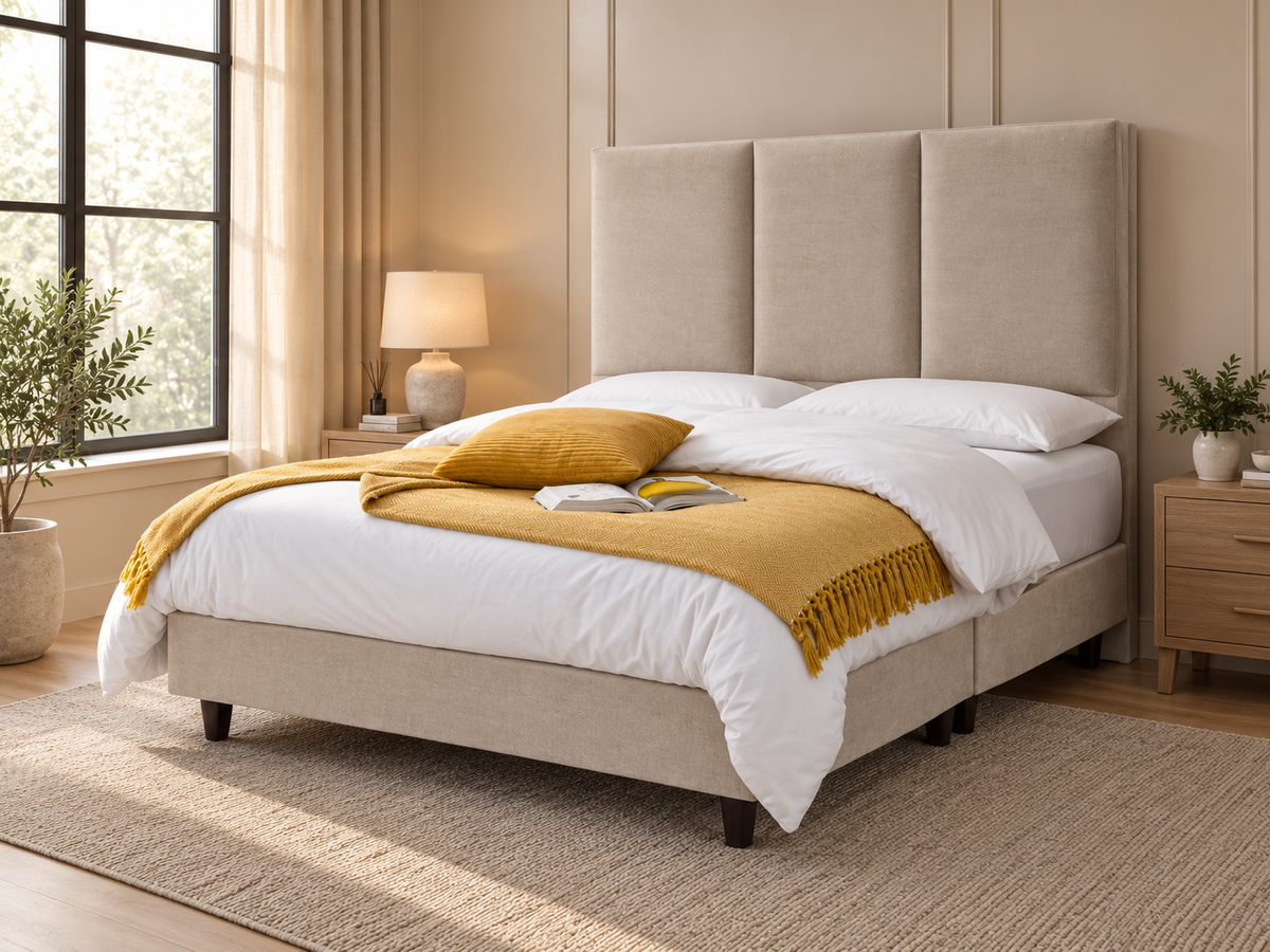 Luxury Upholstered Floating Divan Base