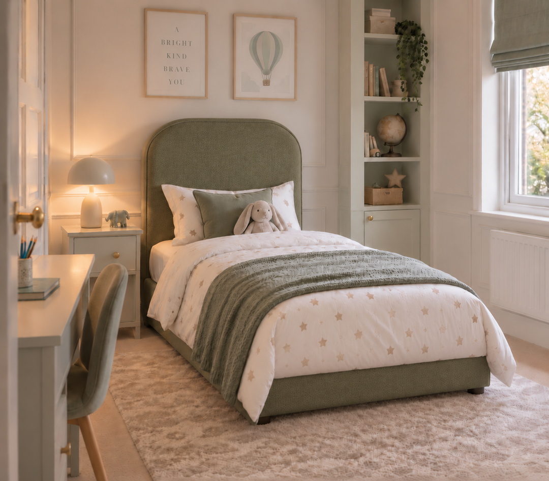 Amelia 3ft Upholstered Bed
