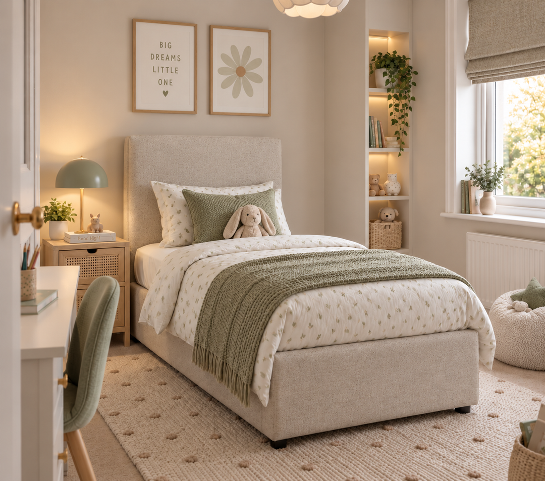 Alfie 3ft Upholstered Bed