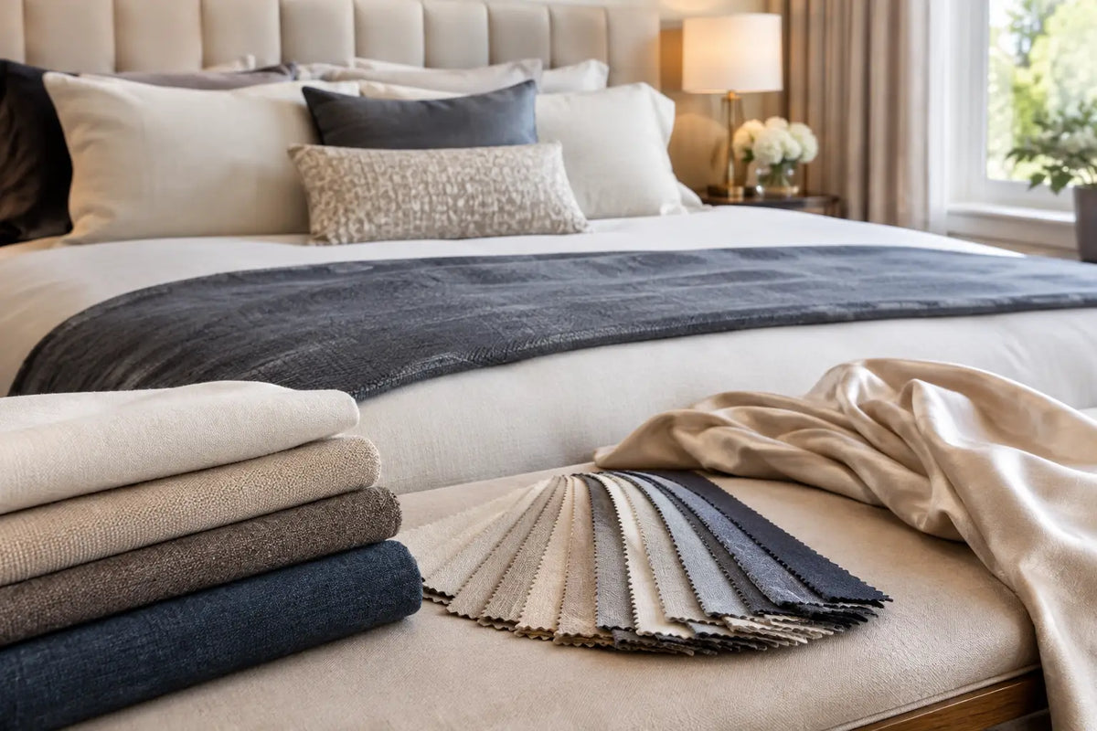 Choosing Fabrics for Bedrooms That Feel Luxurious