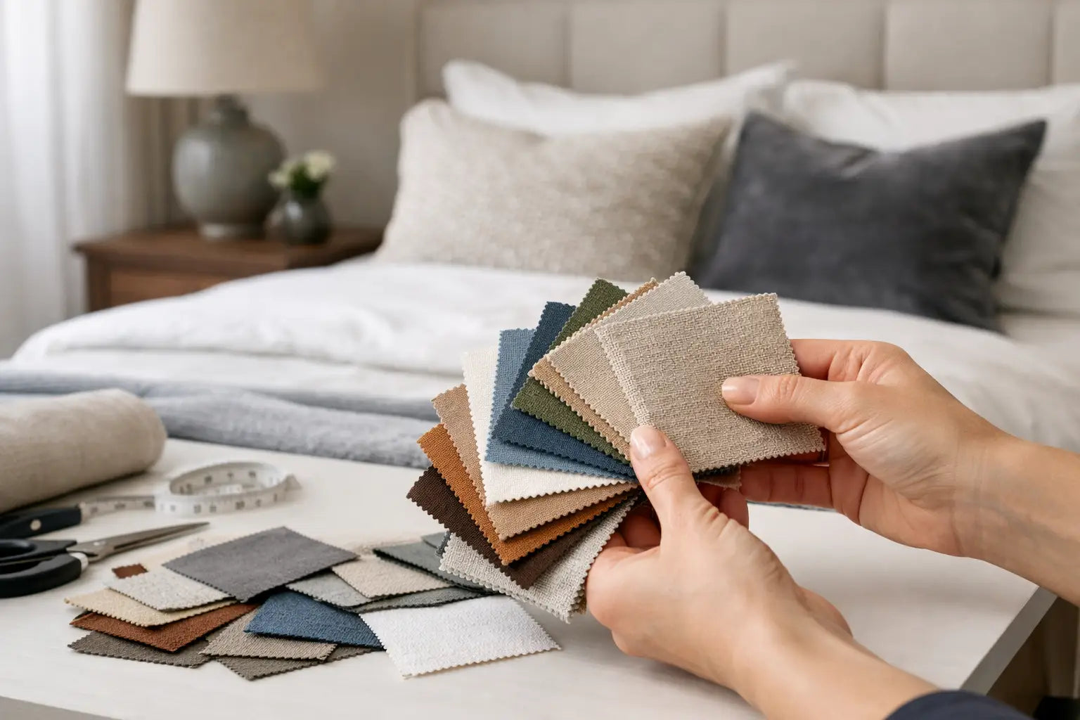 How to Order Fabric Swatches for Your Bed