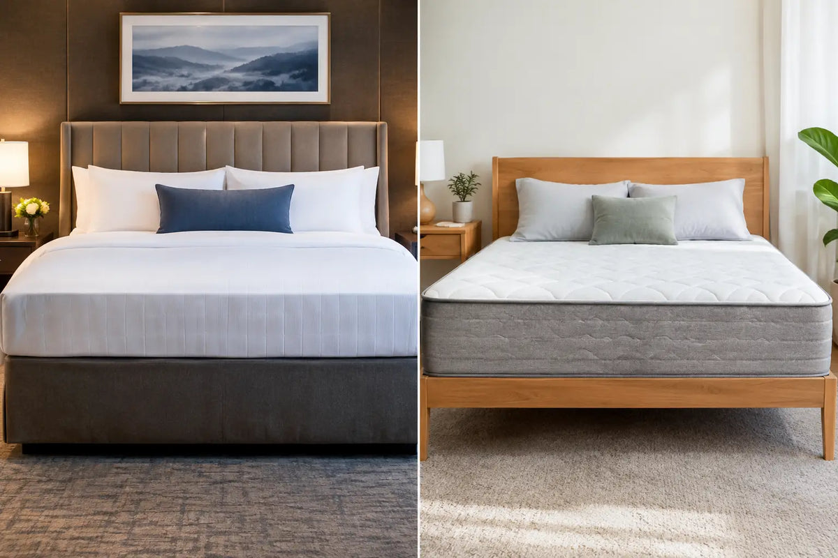 Hotel Mattress vs Home Mattress: What Changes?