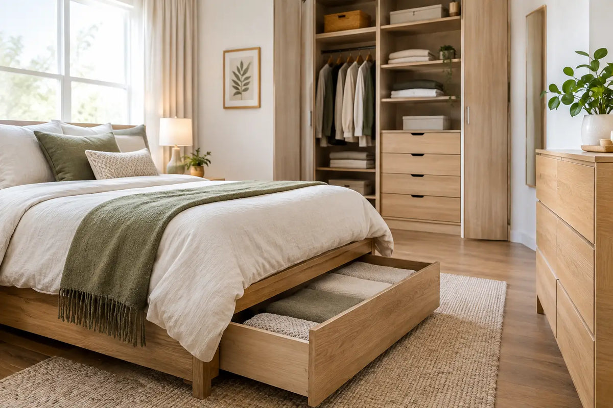 Bedroom Storage Ideas for a Calmer Retreat