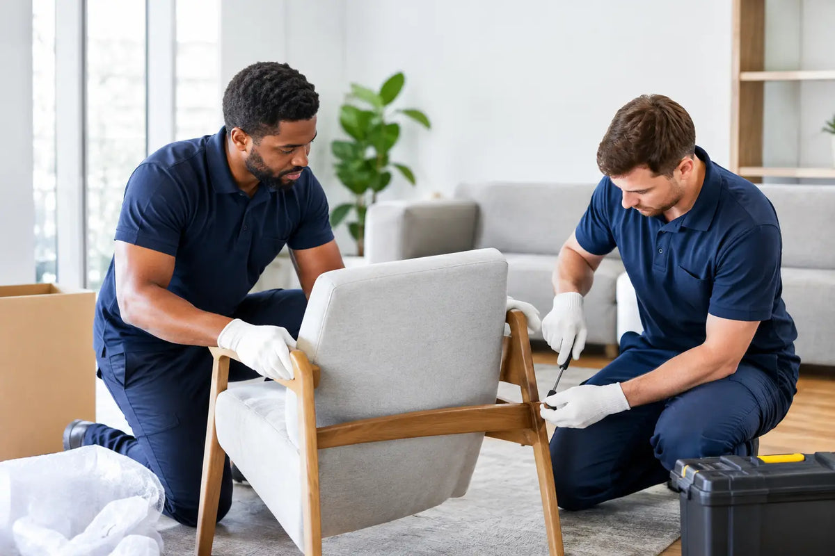What White Glove Delivery and Assembly Includes