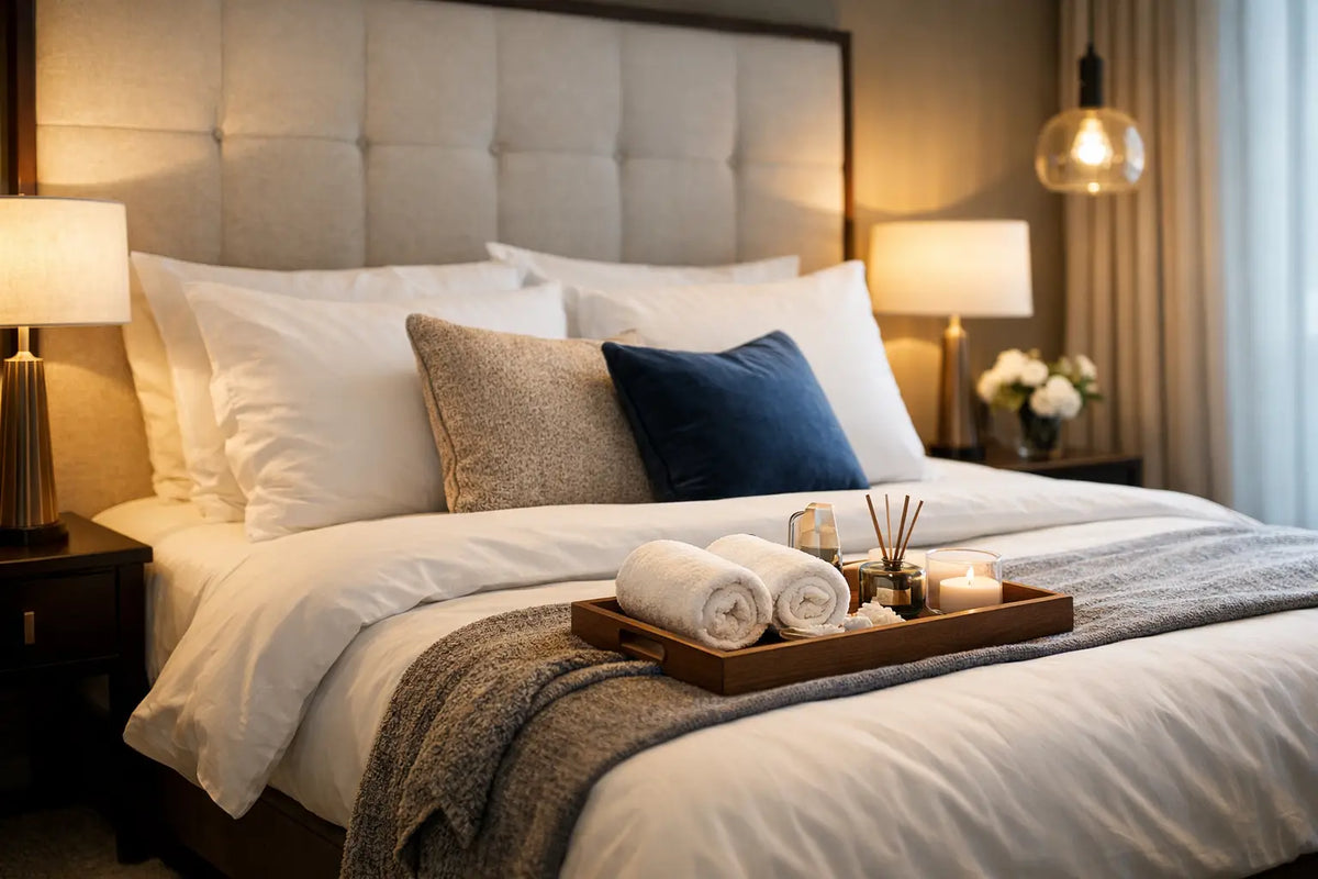 Boutique Hotel Bed Upgrade Example for Better Stays