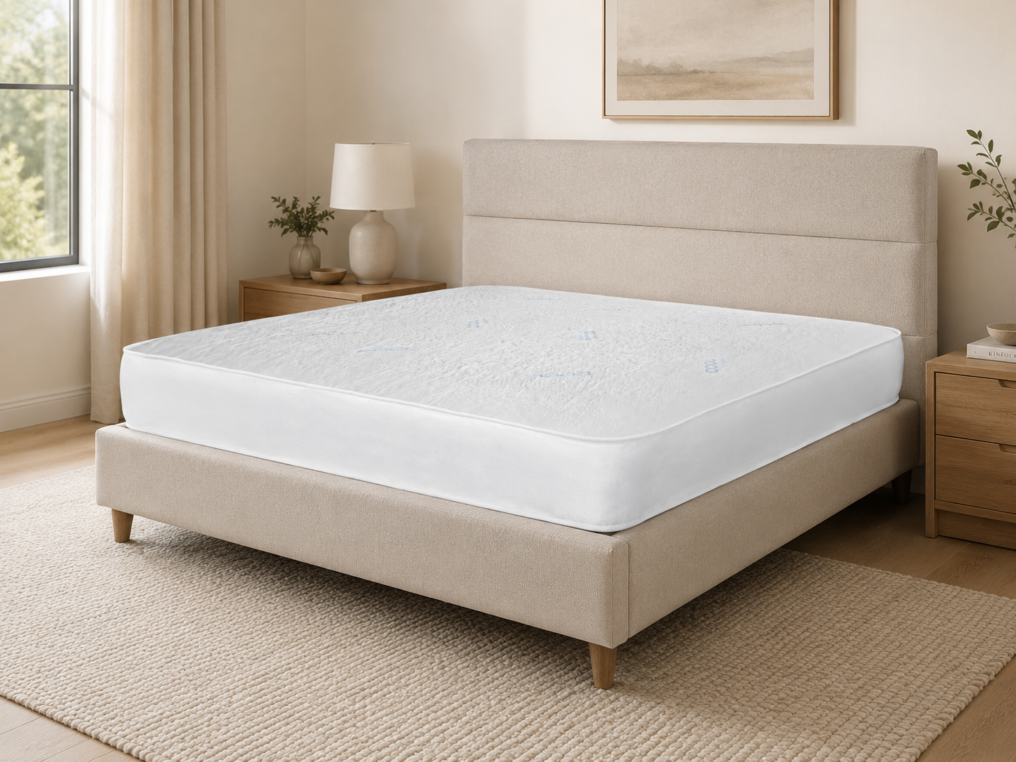 1000 Pocket Cool Blue Mattress