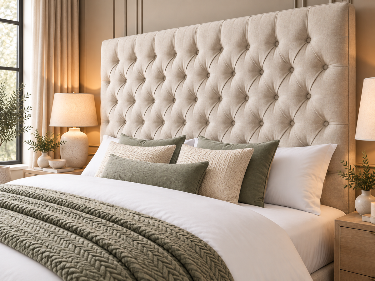 Chesterfield Buttoned Headboard