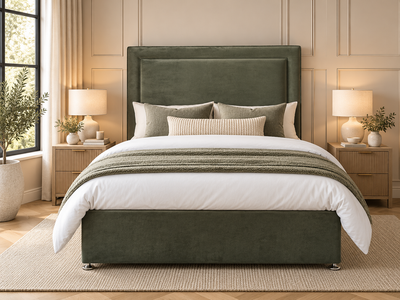Luxury Upholstered 2 Drawer Divan