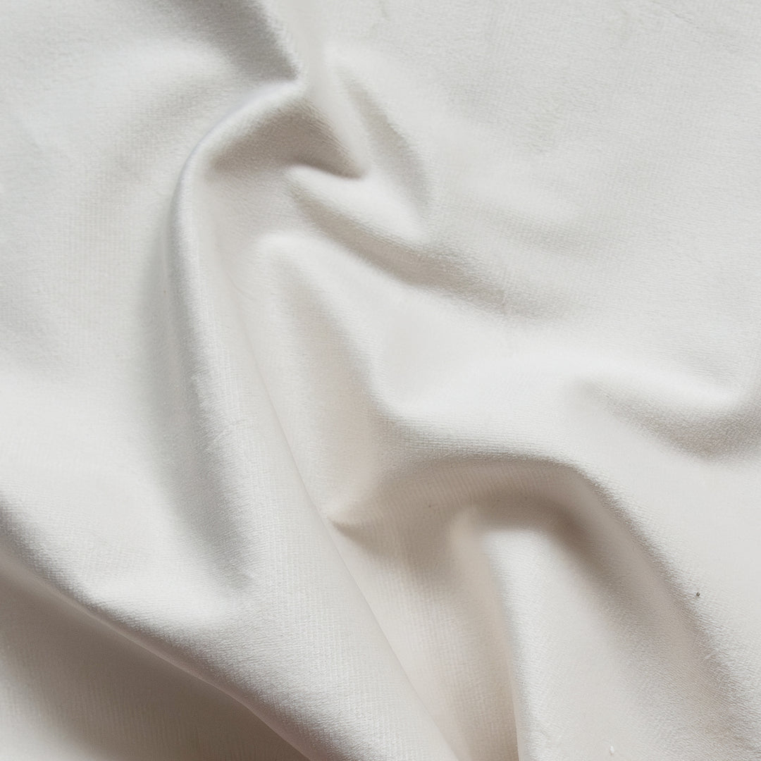 Ivory Plush Velvet