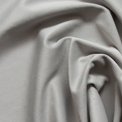 Light Silver Plush Velvet