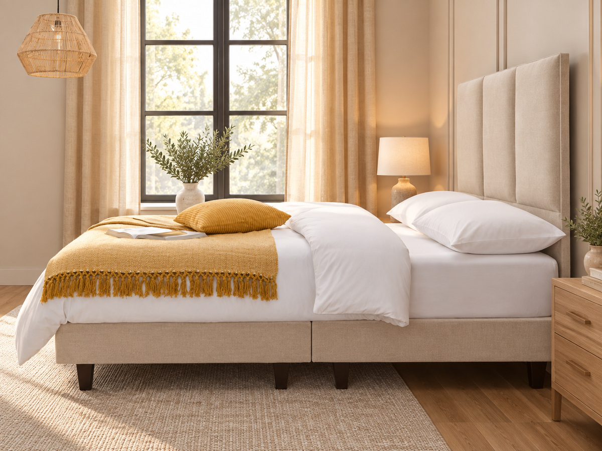 Luxury Upholstered Floating Divan Base