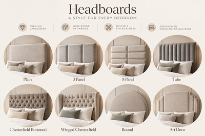 Plain Rounded Corners Headboard
