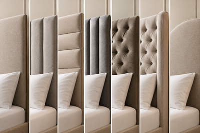Plain Rounded Corners Headboard