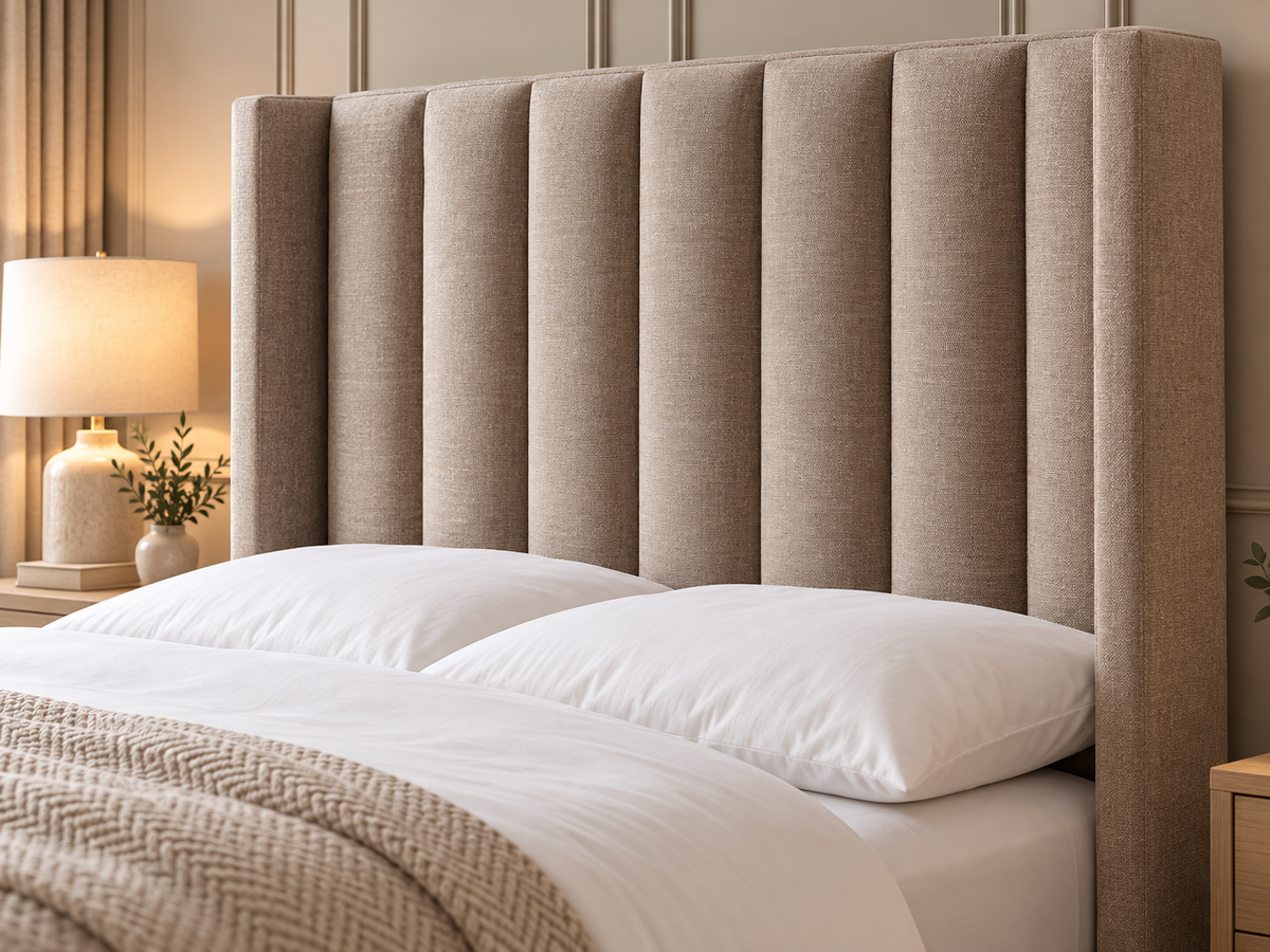 9 Panel Straight Wing Headboard