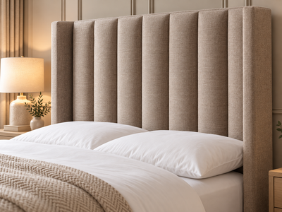 9 Panel Straight Wing Headboard
