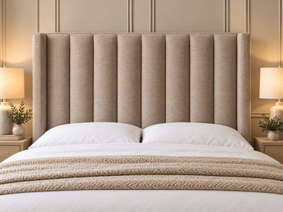 9 Panel Straight Wing Headboard