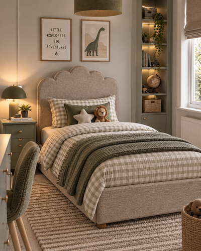 Sami 3ft Upholstered Bed