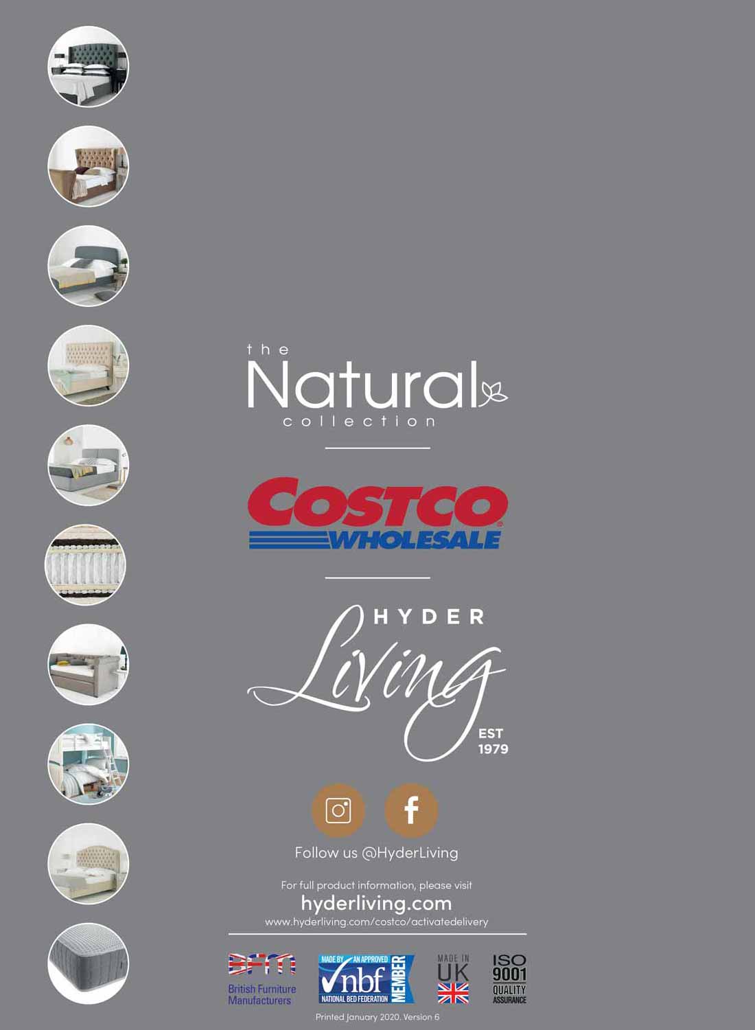 Costco Brochure Hyder Living Creating Beds to Fit Your Lifestyle